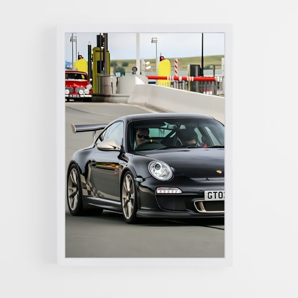 Poster Piste de Performance – affiche Porsche (vue 3)